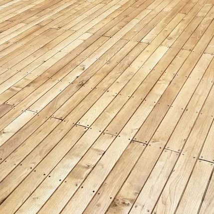 Terrasse robinier (faux-acacia) massif (par m2)